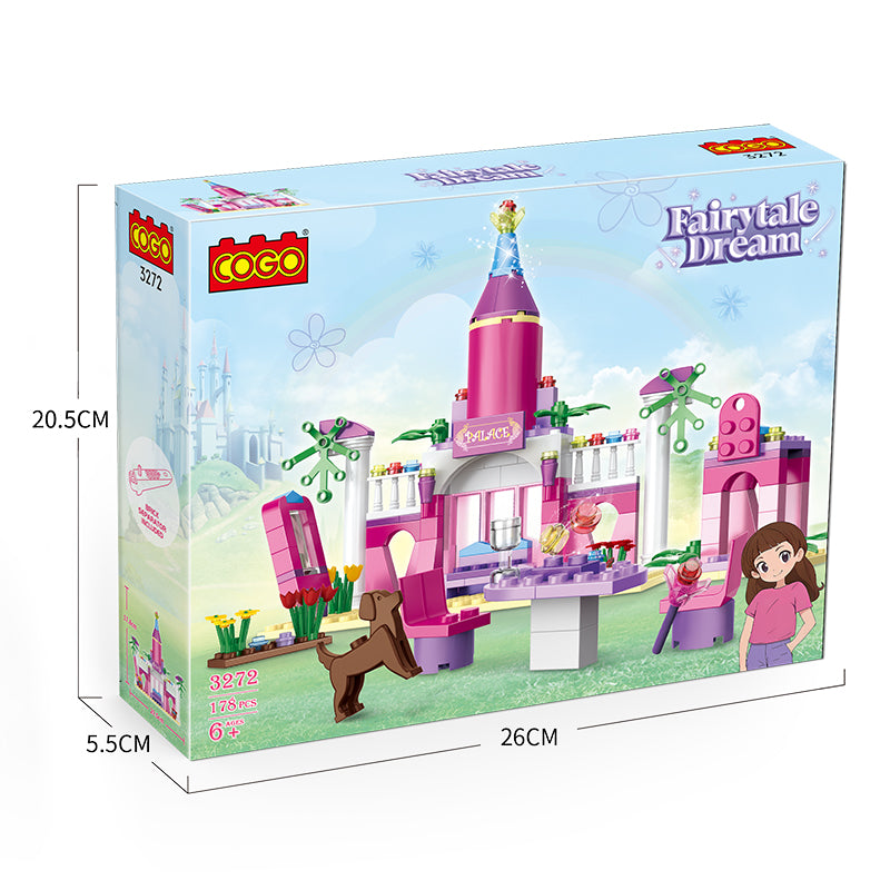 COGO 178PCS Princess Building Block Toys