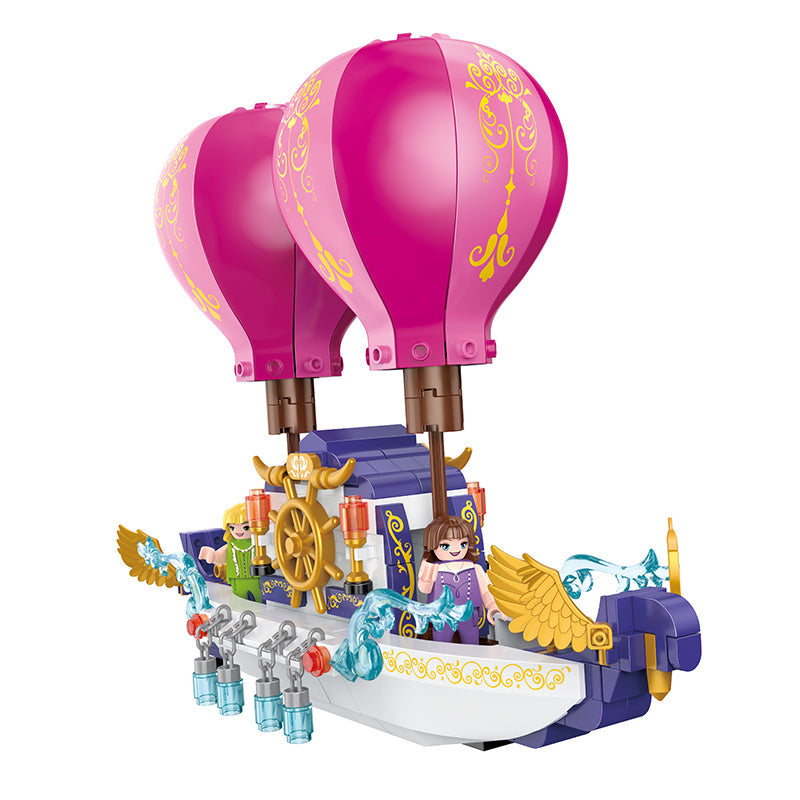 COGO 358PCS Magic Flying Magic Ship Building Block Toy