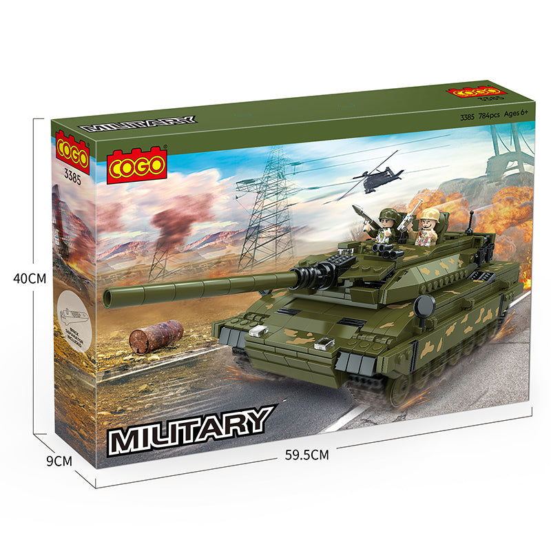 COGO 784PCS Military Series Building Block Toys