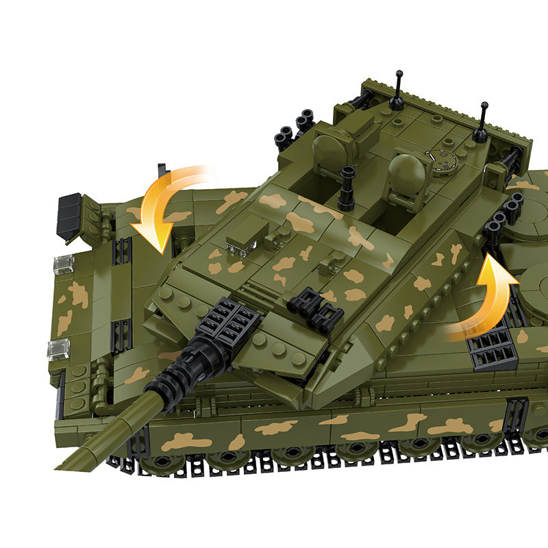 COGO 784PCS Military Series Building Block Toys
