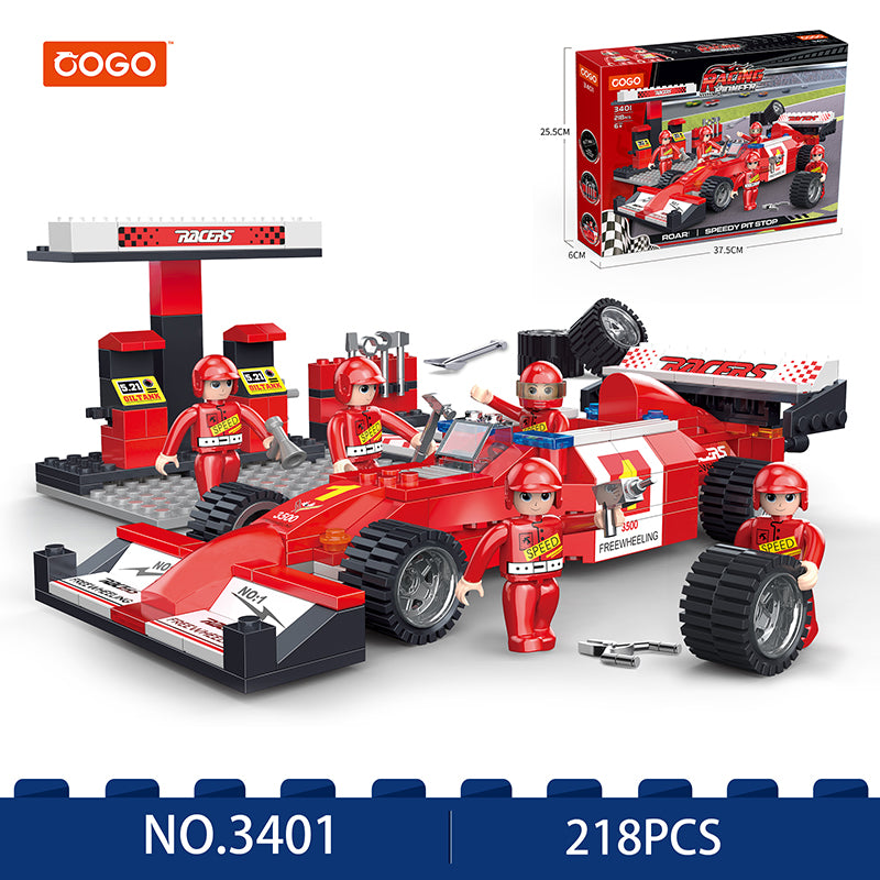 COGO 218PCS Competition Building Block Toys