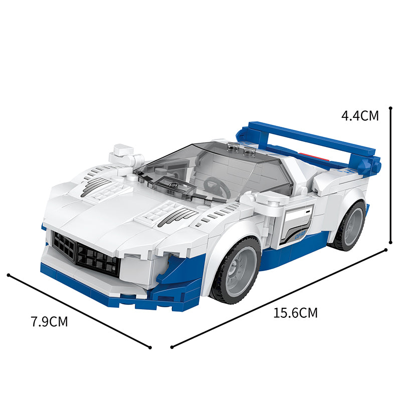 COGO 267PCS Racing Building Block Toys