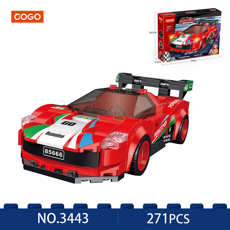 COGO 271PCS 赛车积木玩具