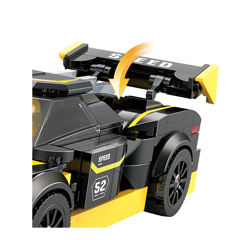 COGO 282PCS Racing Building Block Toys