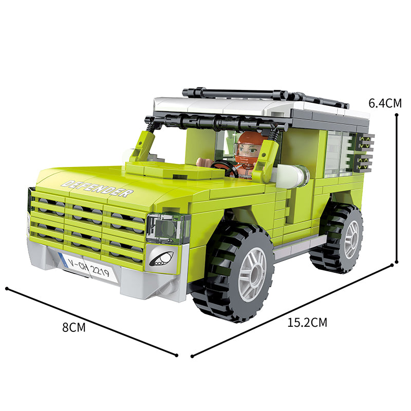 COGO 286PCS Racing Series Building Blocks Toys