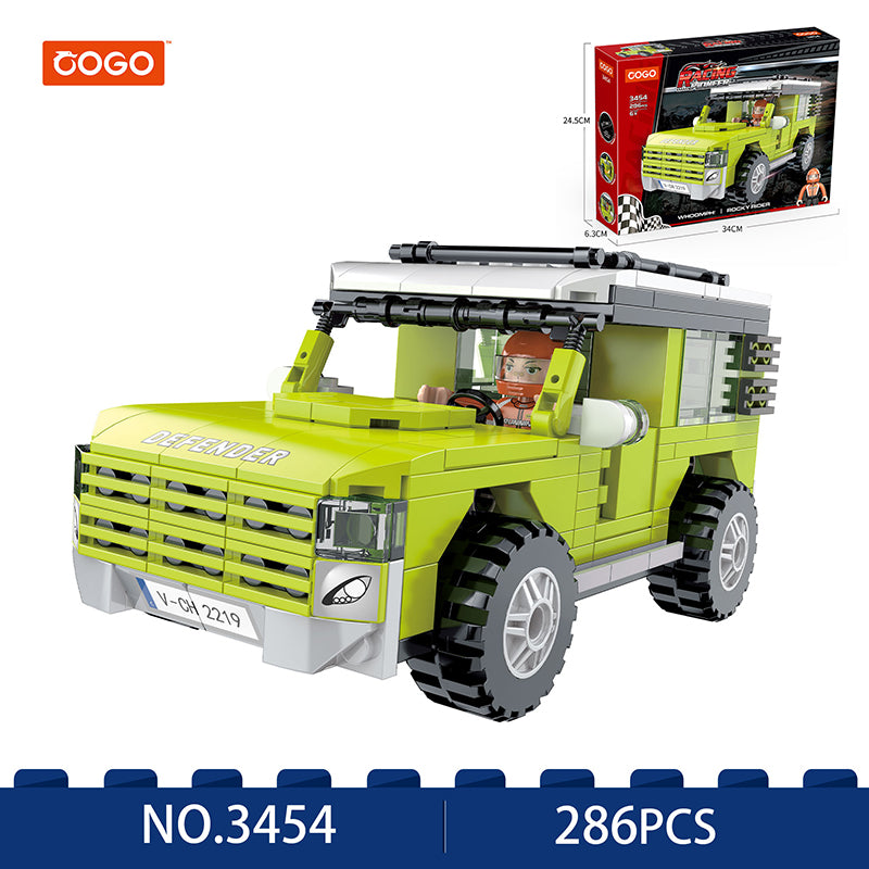 COGO 286PCS Racing Series Building Blocks Toys