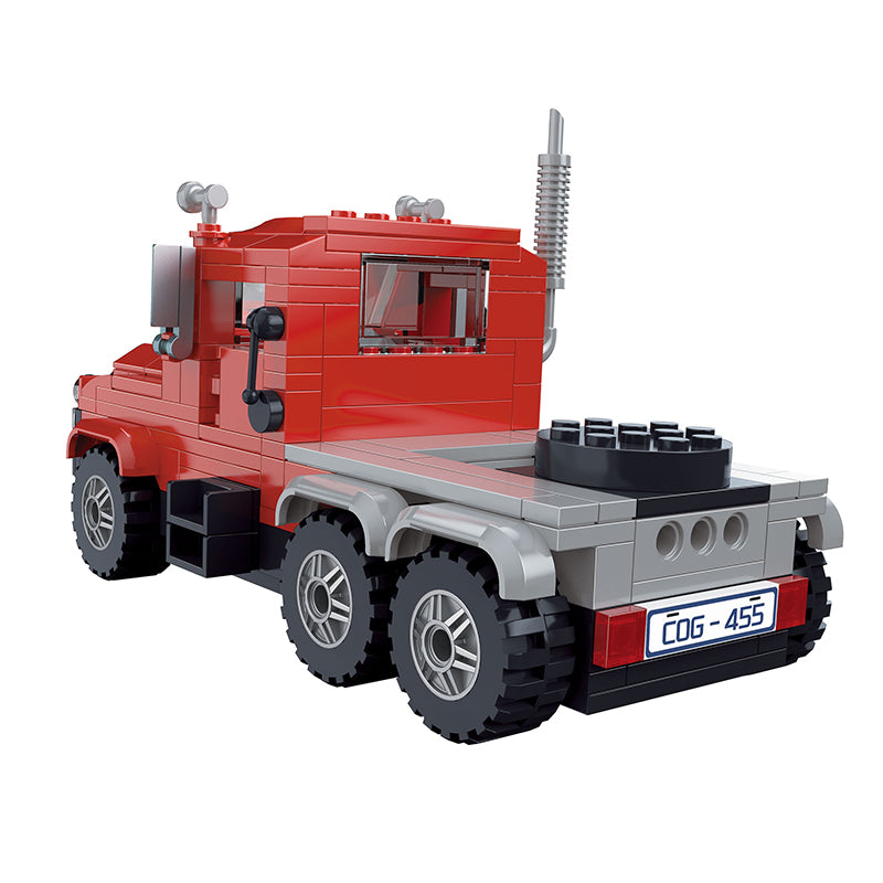 COGO 264PCS Racing Series Tractor Truck Building Blocks Toys