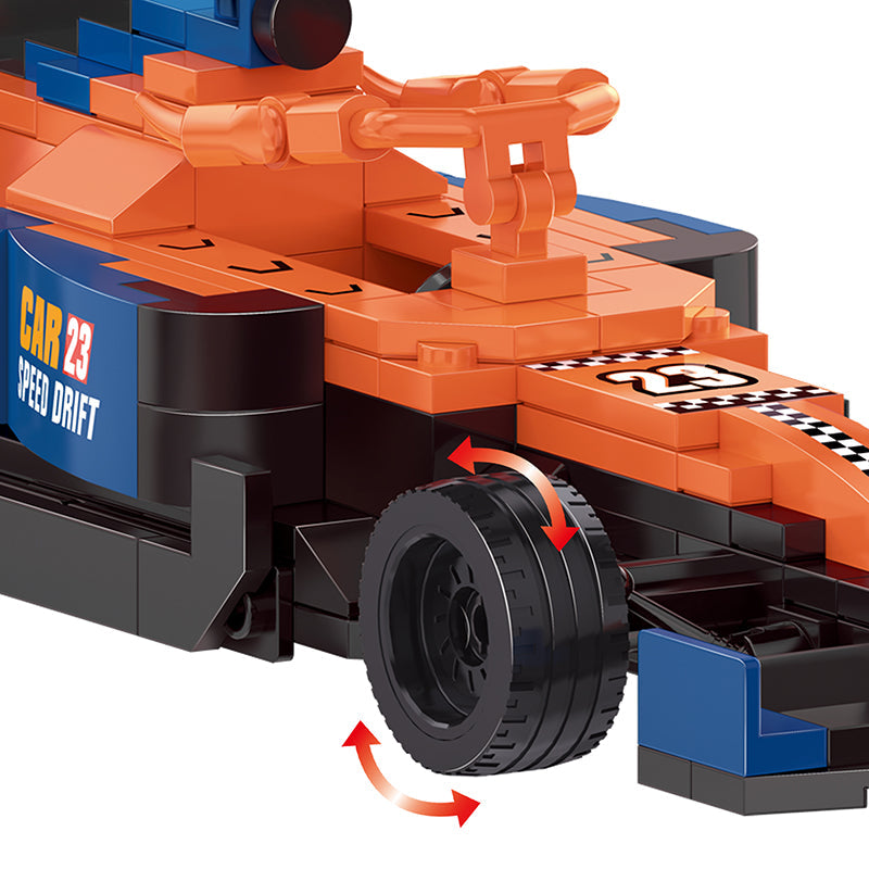 COGO 286PCS Racing Building Block Toys