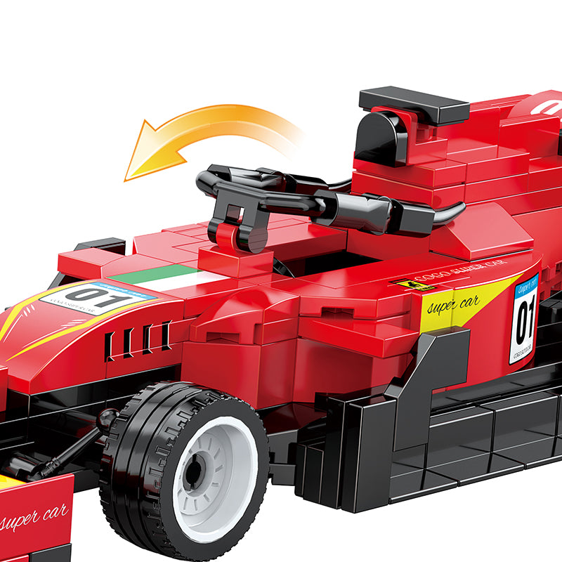 COGO 502PCS Racing Garage Building Block Toys