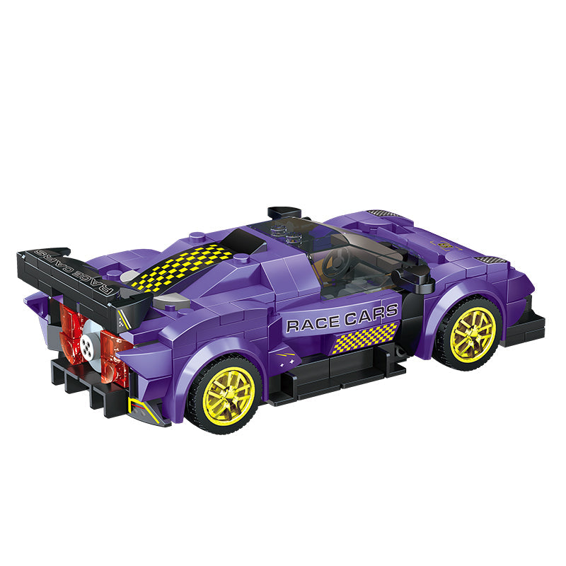 COGO 301PCS Eight Grid Racing Building Blocks Toy