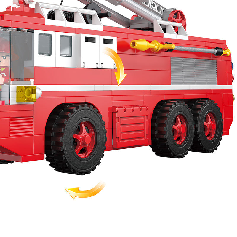 COGO 424PCS Fire Building Block Toys