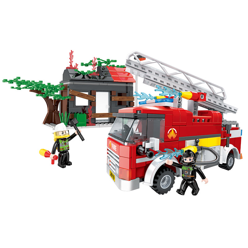 COGO 324PCS Fire Building Block Toys