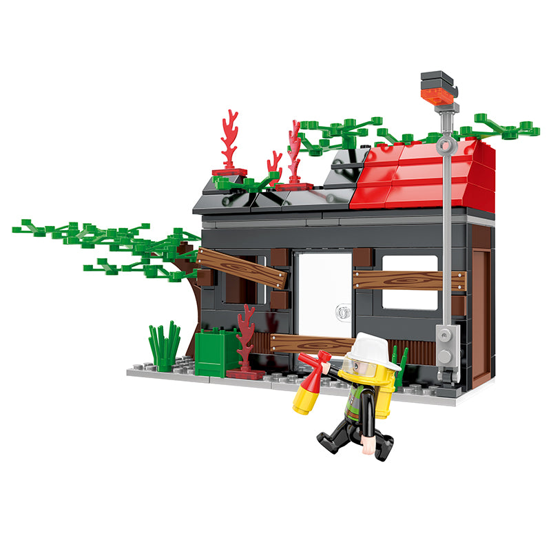 COGO 324PCS Fire Building Block Toys