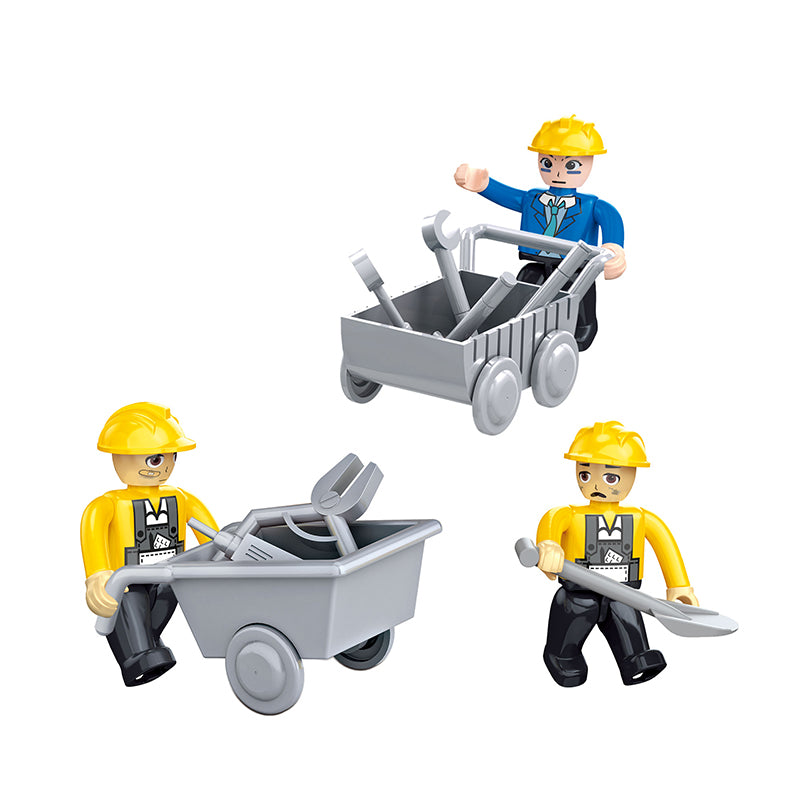 COGO 263PCS City Project Road Construction Vehicle Building Block Toys