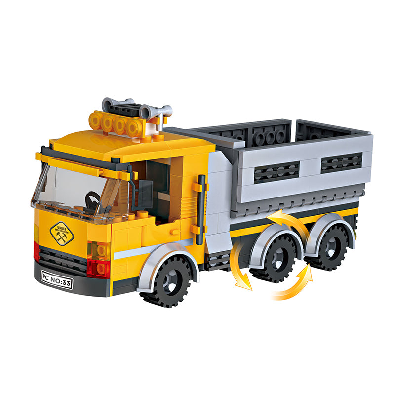 COGO 263PCS City Project Road Construction Vehicle Building Block Toys