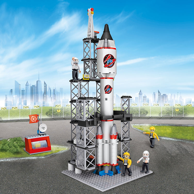 COGO 309PCS City Space Rocket Building Block Toy