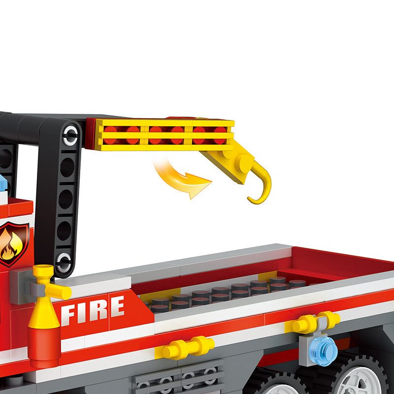 COGO 354PCS City Fire Marine Rescue Vehicle Building Block Toy