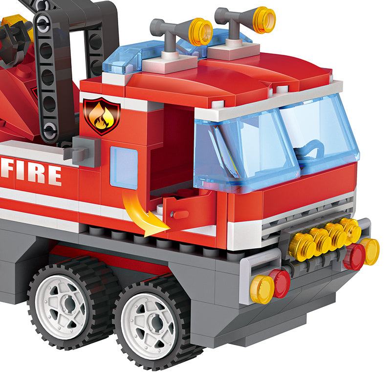 COGO 354PCS City Fire Marine Rescue Vehicle Building Block Toy