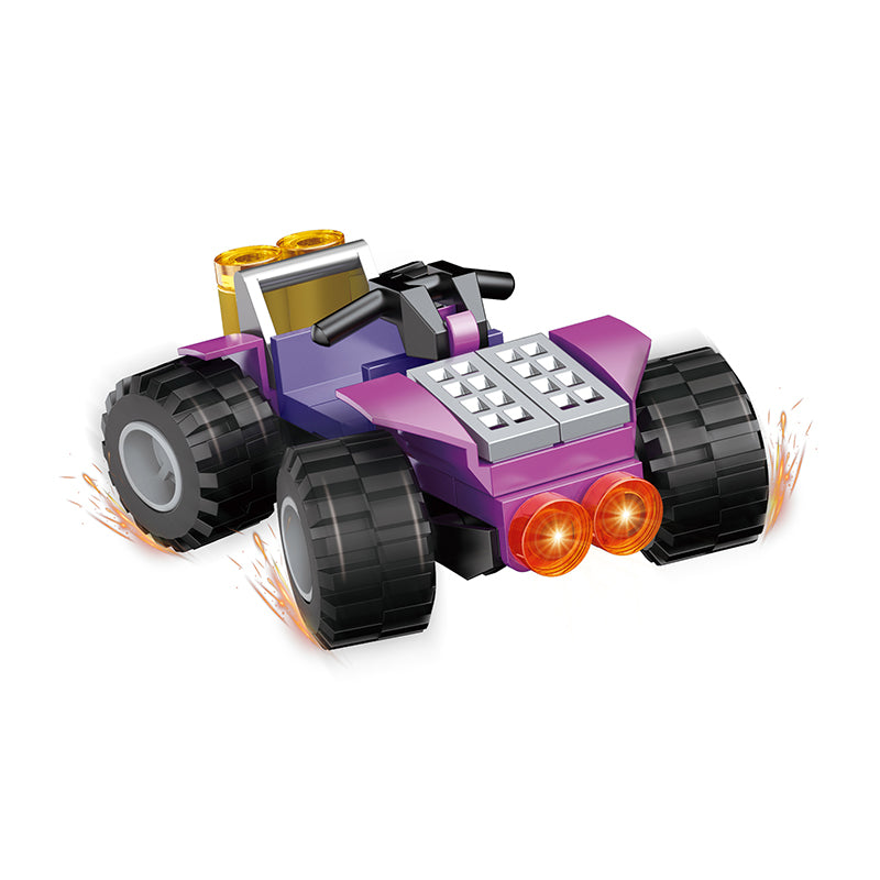 COGO 166PCS Police Speed Car Robber Arrest Action Building Block Toy