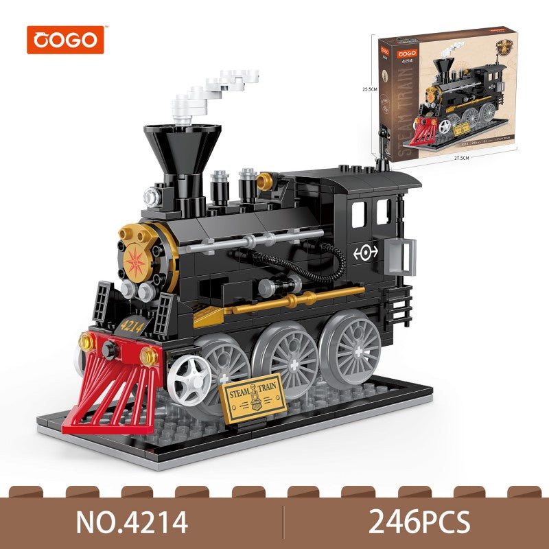 COGO 246PCS Train Building Block Toys
