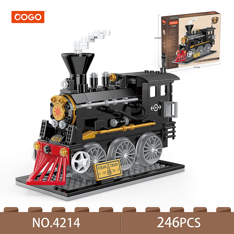 COGO 246PCS Train Building Block Toys