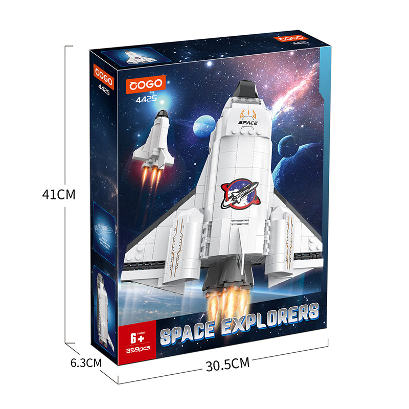 COGO 359PCS Spaceship Pen Holder Building Block Toy