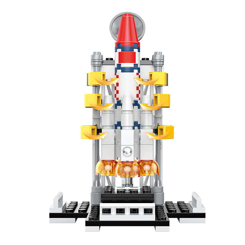 COGO 127PCS Aerospace Rocket Building Block Toys