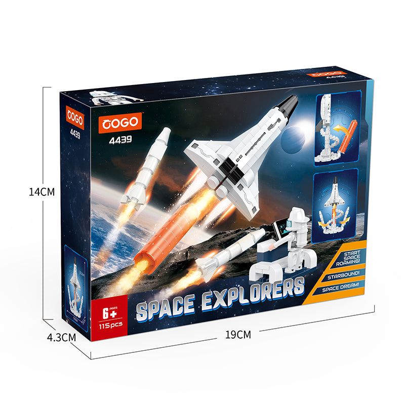 COGO 115PCS Space Shuttle Building Block Toys