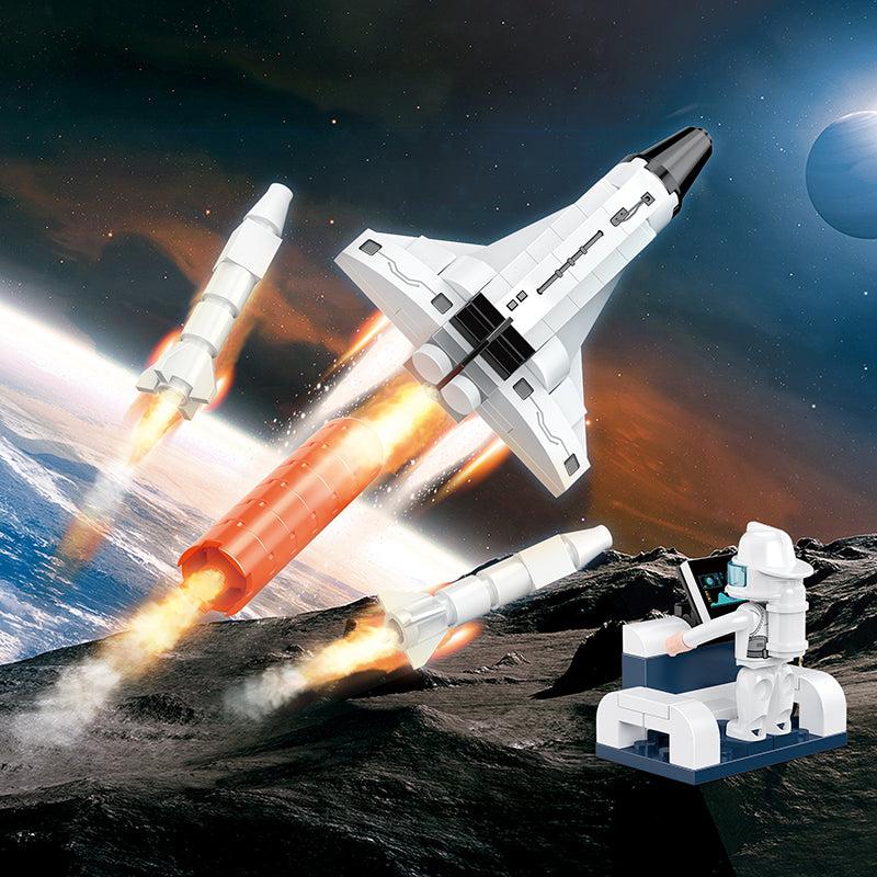 COGO 115PCS Space Shuttle Building Block Toys