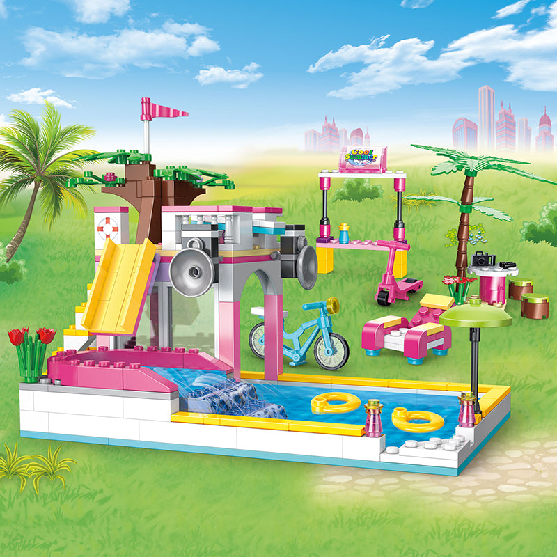 COGO 302PCS Fashionable Girl Building Block Toys