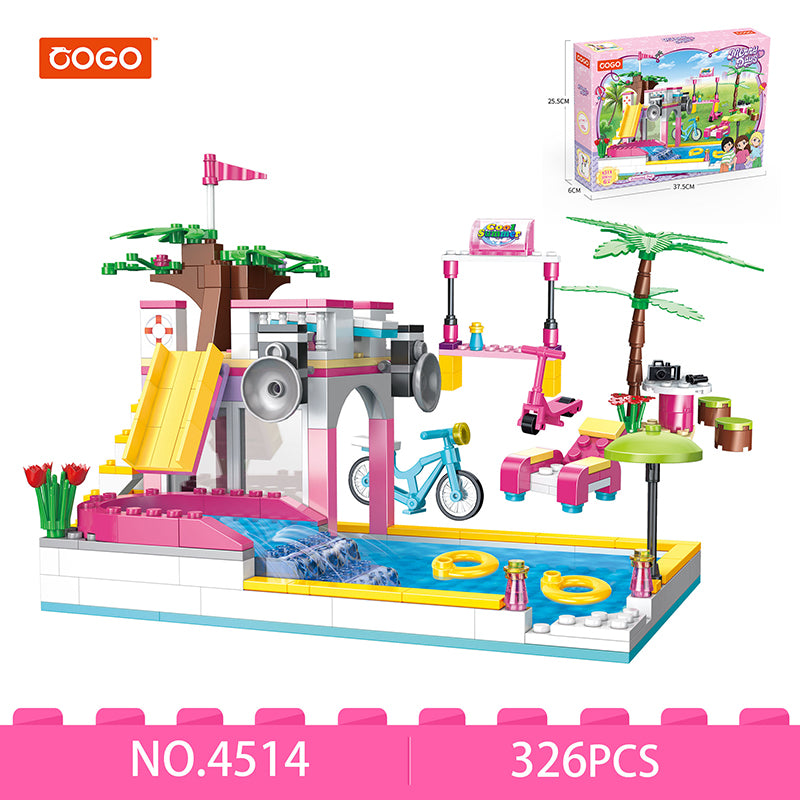 COGO 302PCS Fashionable Girl Building Block Toys