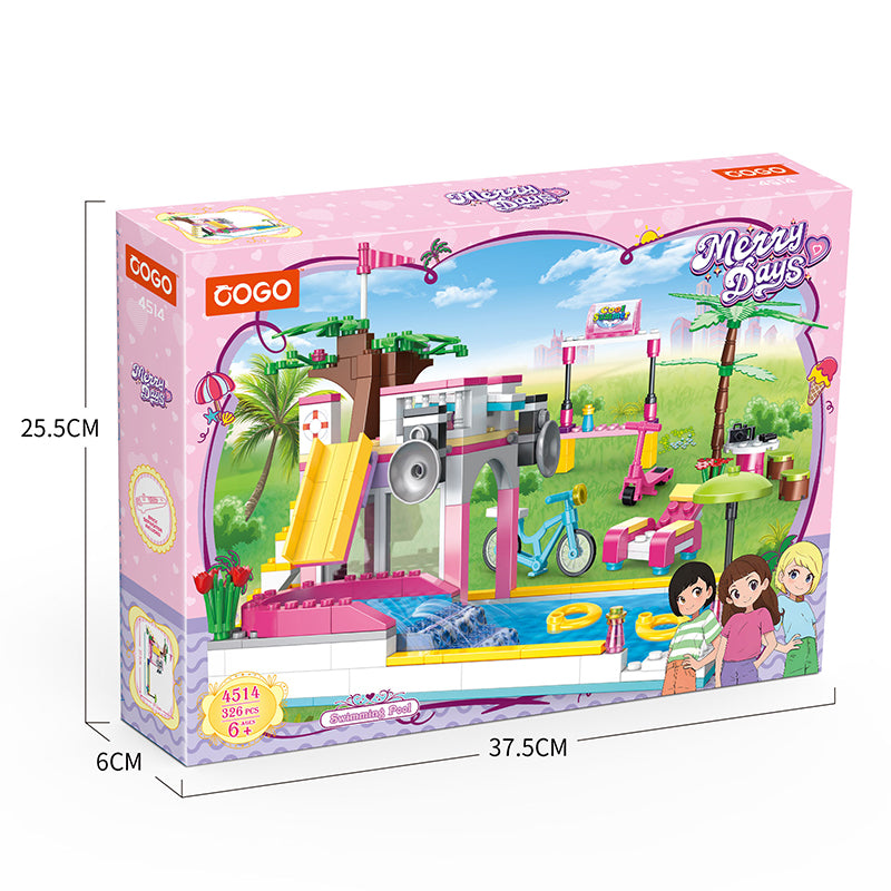 COGO 302PCS Fashionable Girl Building Block Toys