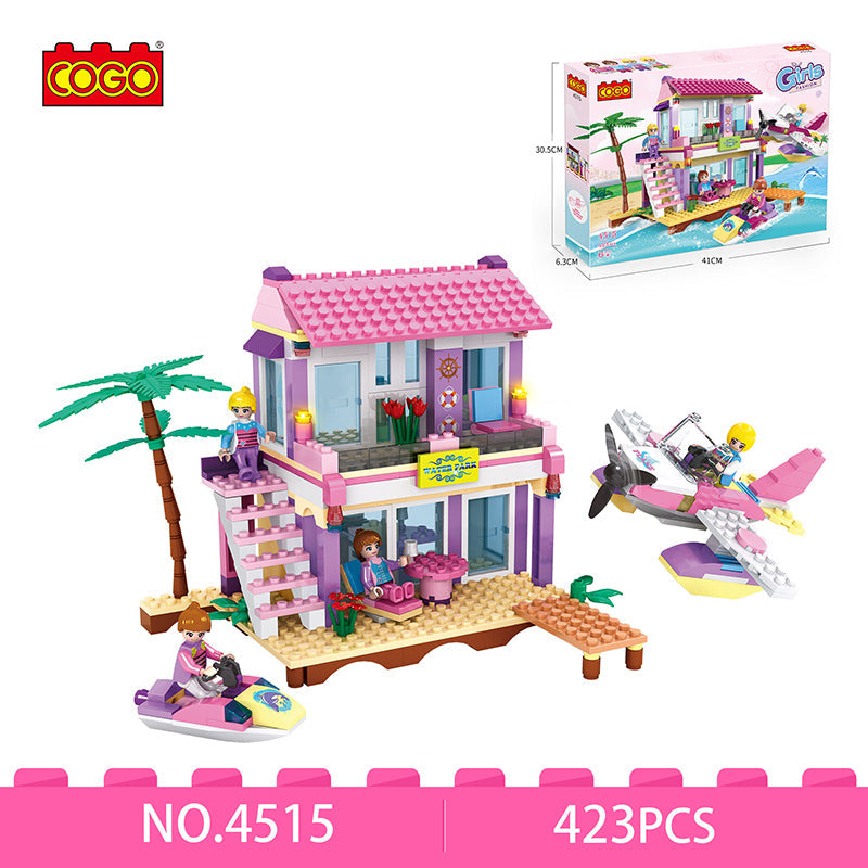 COGO 423PCS Fashionable Girl Building Block Toys