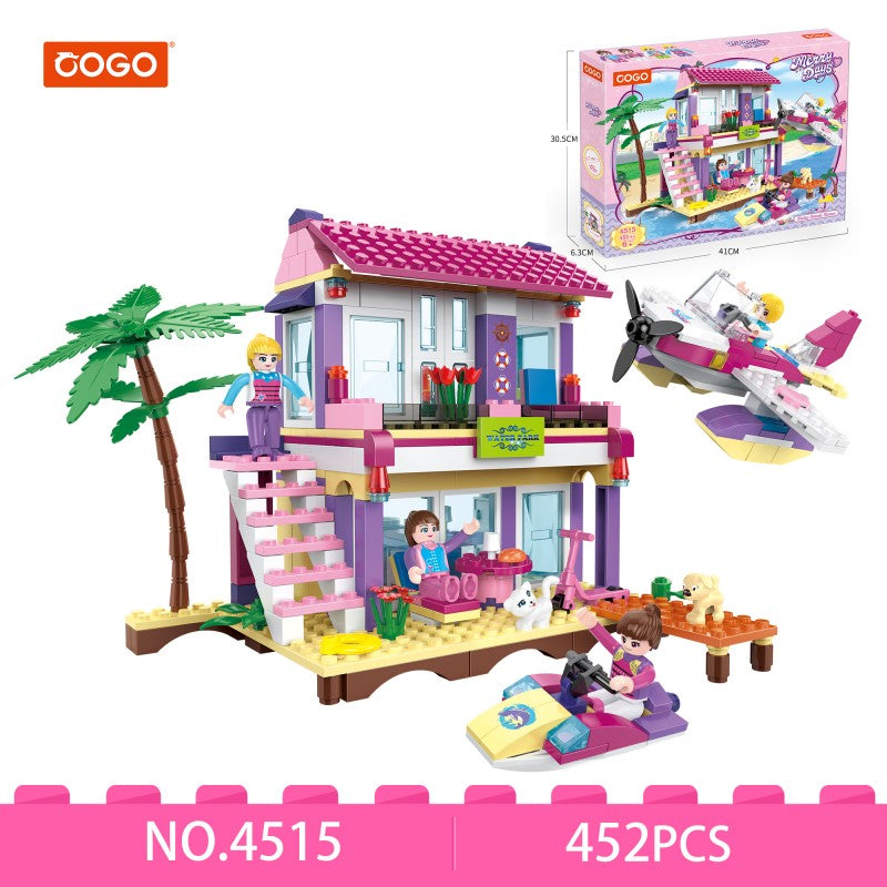 COGO 452PCS Fashionable Girl Building Block Toys