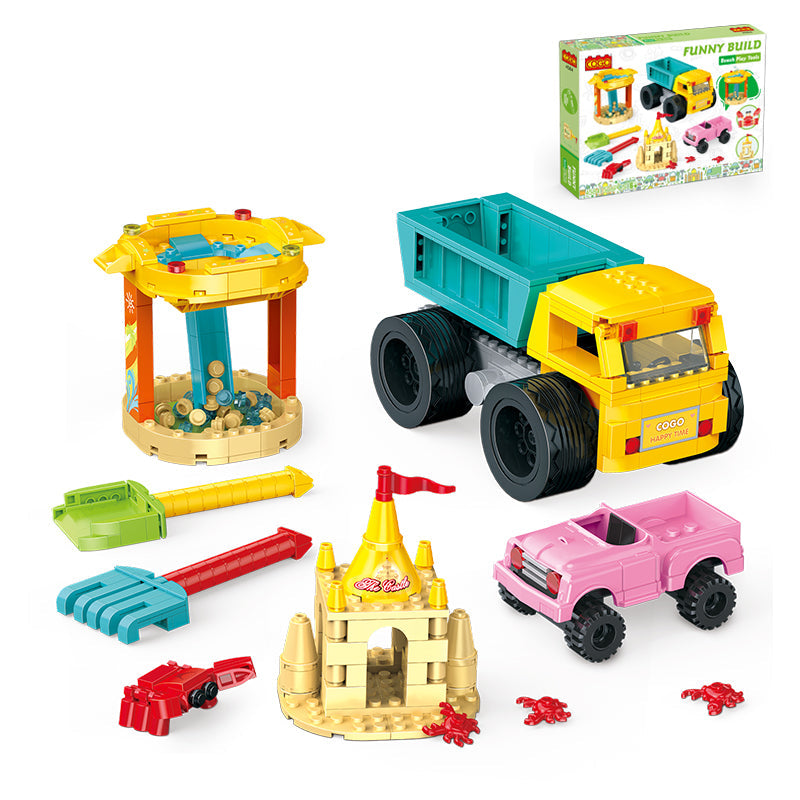 COGO 506PCS Play house beach play tools building block Toys