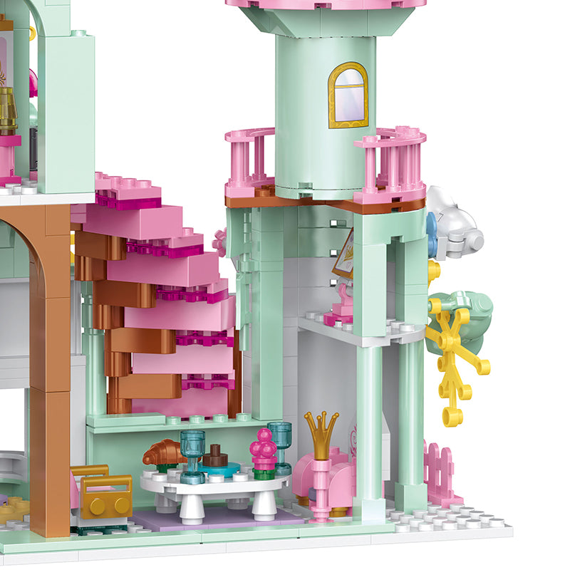COGO 740PCS Girl Dream Castle Building Block Toy