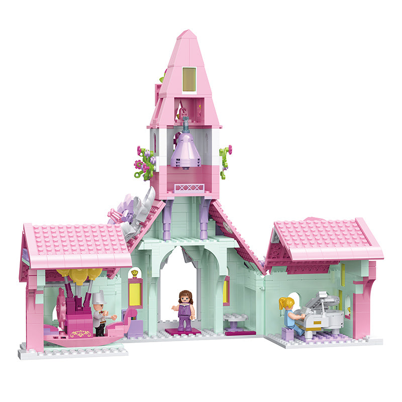 COGO 945PCS Girl Dream Castle Building Block Toy