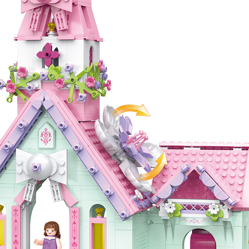 COGO 945PCS Girl Dream Castle Building Block Toy