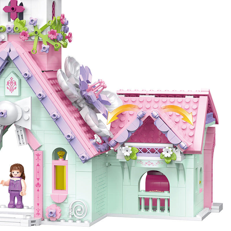 COGO 945PCS Girl Dream Castle Building Block Toy