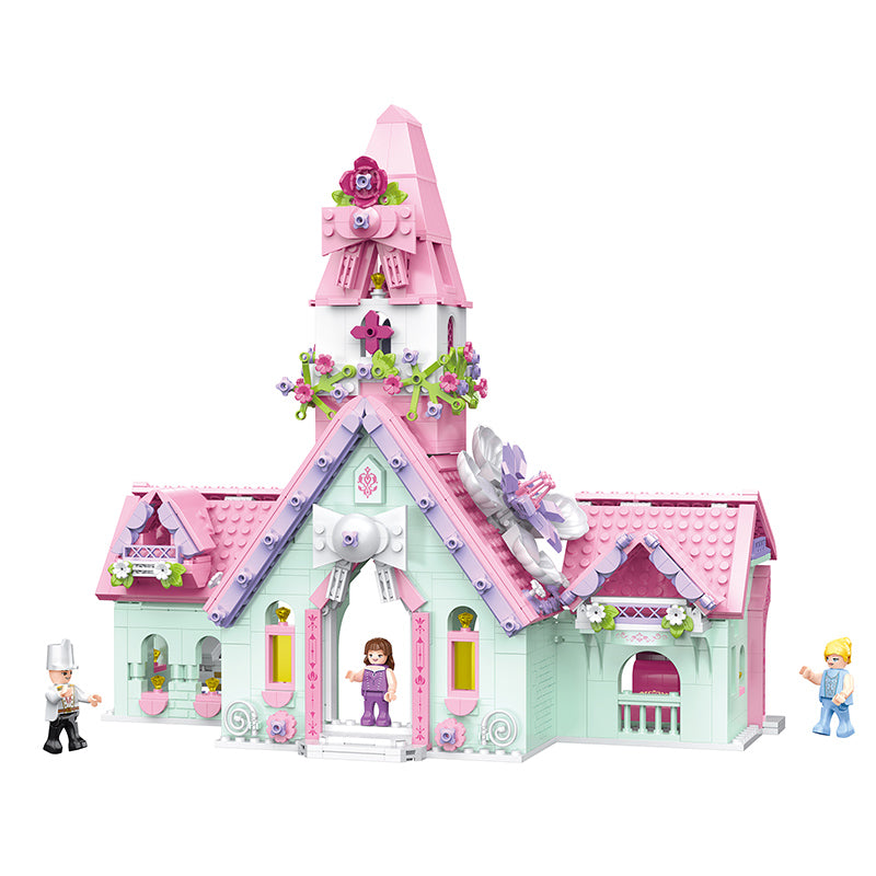 COGO 945PCS Girl Dream Castle Building Block Toy