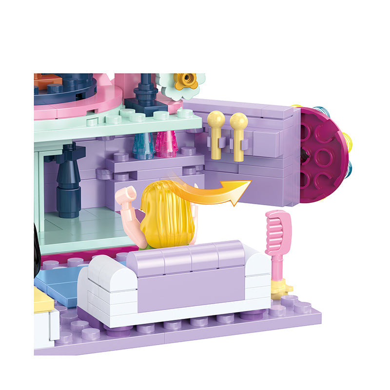 COGO 326PCS Girl Dream Castle Building Block Toy