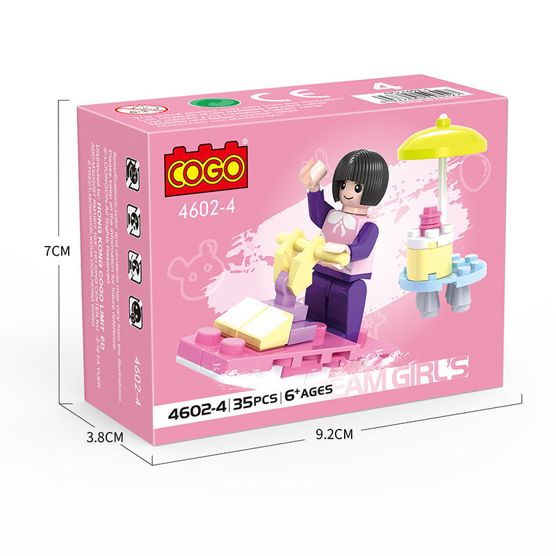 COGO 35PCS Sixteen Three-In-One Creative Building Block Toys