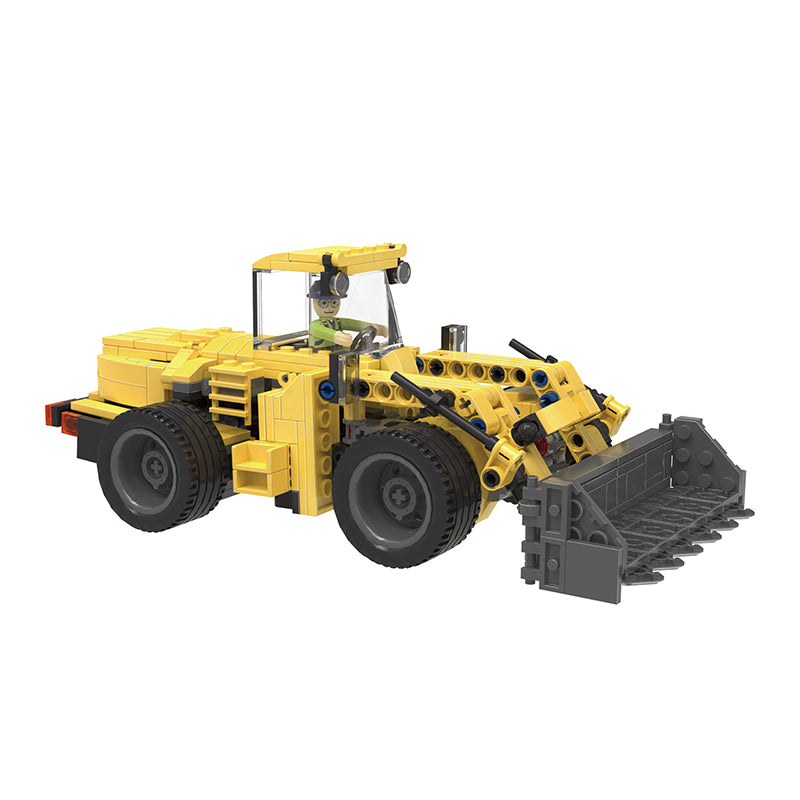 COGO 448PCS Transformation Series Transform Mech Bulldozer Building Blocks Toys
