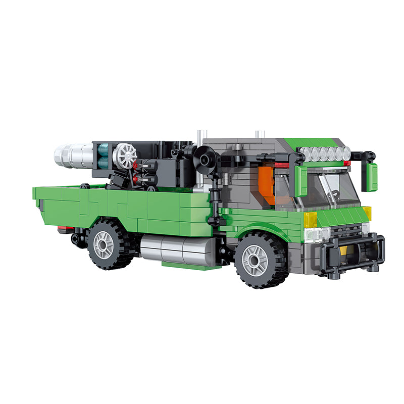 COGO 673PCS Transformation Series Transform Mech Truck Building Blocks Toys