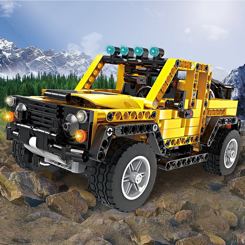 COGO 491PCS Technology Parts Land Rover Building Block Toys