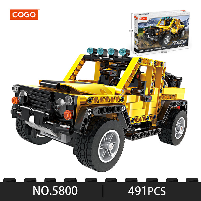 COGO 491PCS Technology Parts Land Rover Building Block Toys
