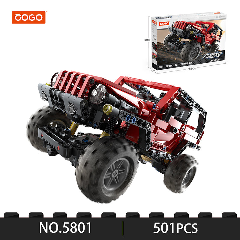 COGO 501PCS 技术零件牧马人积木玩具