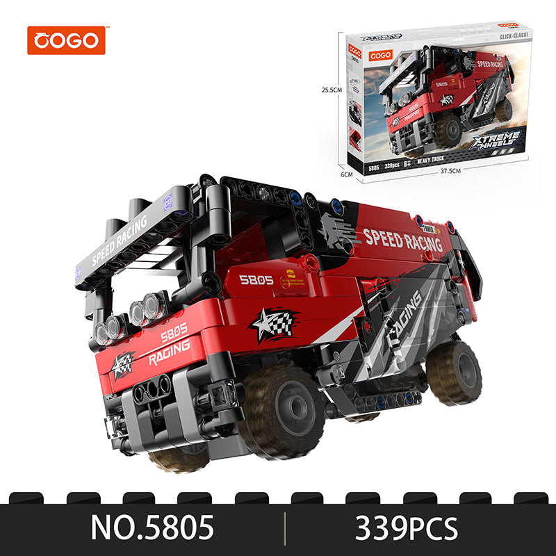 COGO 339PCS Technology Vehicle Heavy Duty Truck Building Block Toy