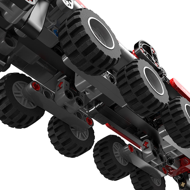 COGO 456PCS Technology Vehicle Heavy Duty Crane Building Block Toy