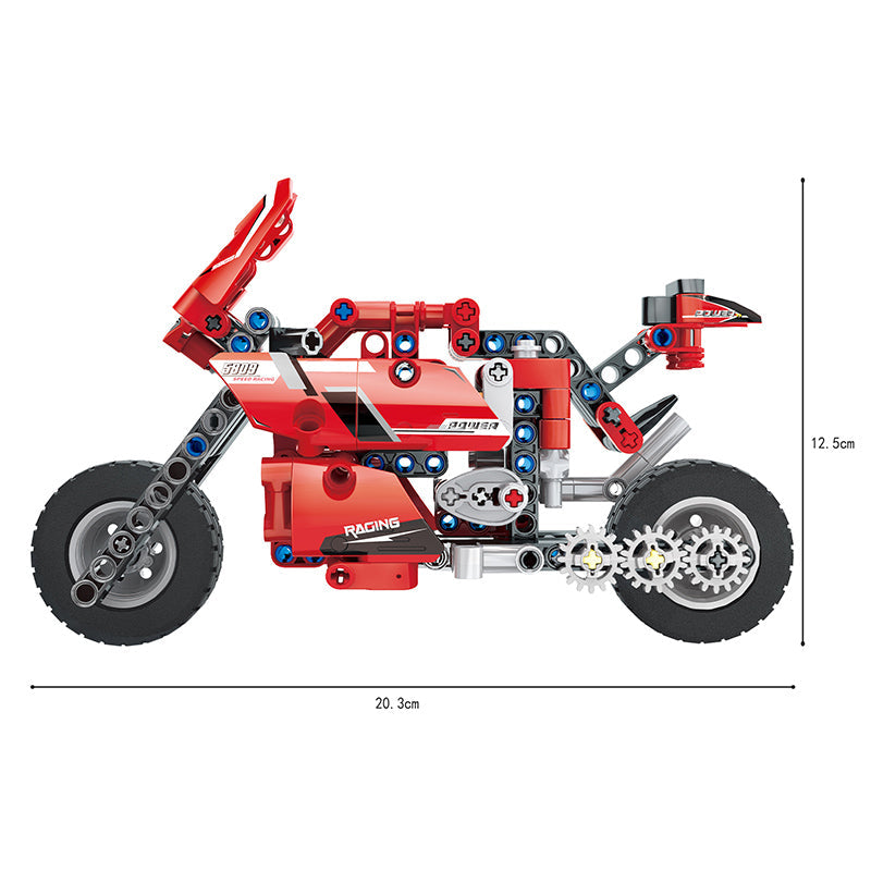 COGO 300PCS Technology Car Motorcycle Building Block Toys
